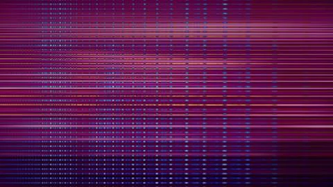 Futuristic Screen Display Pixels Stock Illustration