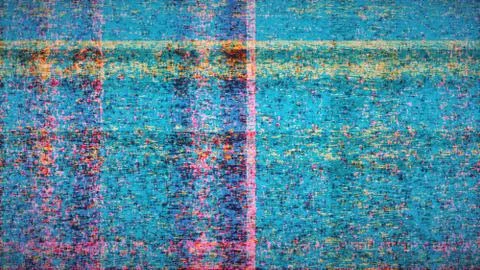 Futuristic Screen Display Pixels Stock-Illustration