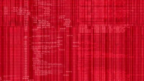Futuristic screen Scrolling Hacker virtual cyber space. Programming code hacking Stock Footage 295175884