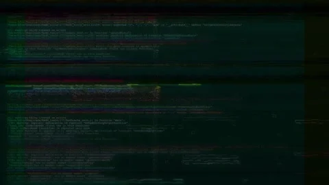 Futuristic screen Scrolling Hacker virtual cyber space. Programming code hacking Stock Footage 295176207