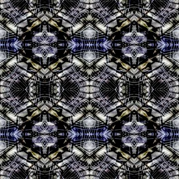 Futuristic Seamless Pattern Design Illustrazione stock