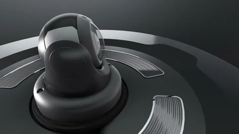 Futuristic security CCTV camera with Motion sensor. 動画素材 227975806