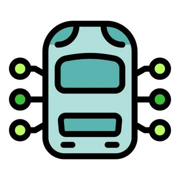 Futuristic server rack hosting data with multiple connections in data center Stock Illustration