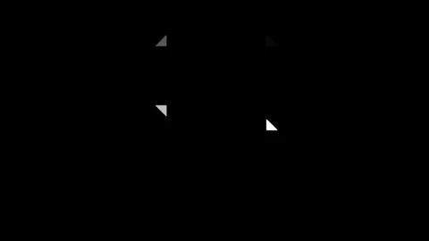 Futuristic seven segment HUD counter, suitable for use in hud Stock Footage 243661310