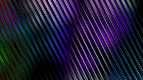 Futuristic Shifting Neon Lines Abstract Motion Graphic Stock Footage 320547194