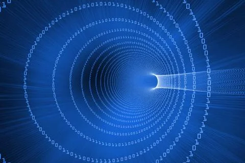 Futuristic shiny design with code Illustrazione stock