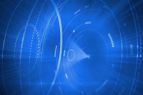 Futuristic shiny interface Stock Illustration