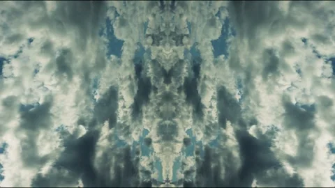 Futuristic Sky Gray Time Lapse Stock Footage 130380642