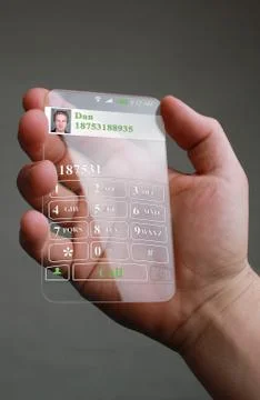 Futuristic Smart Phone Stock Illustration