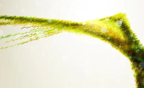 Futuristic soft illustration. Stock Illustration