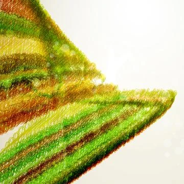 Futuristic soft illustration. Illustrazione stock