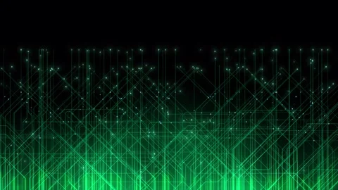 Futuristic Software Developer Binary Number Algorithm Background 動画素材 335556724