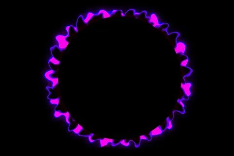 Futuristic solar eclipse Stock Illustration