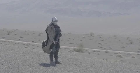 Futuristic Soldier Stock Footage 168213911