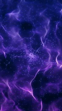 Futuristic soundwave background Stock Illustration