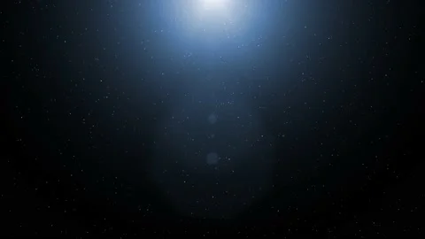 Futuristic space with stars and light motion background Stock Footage 231633892