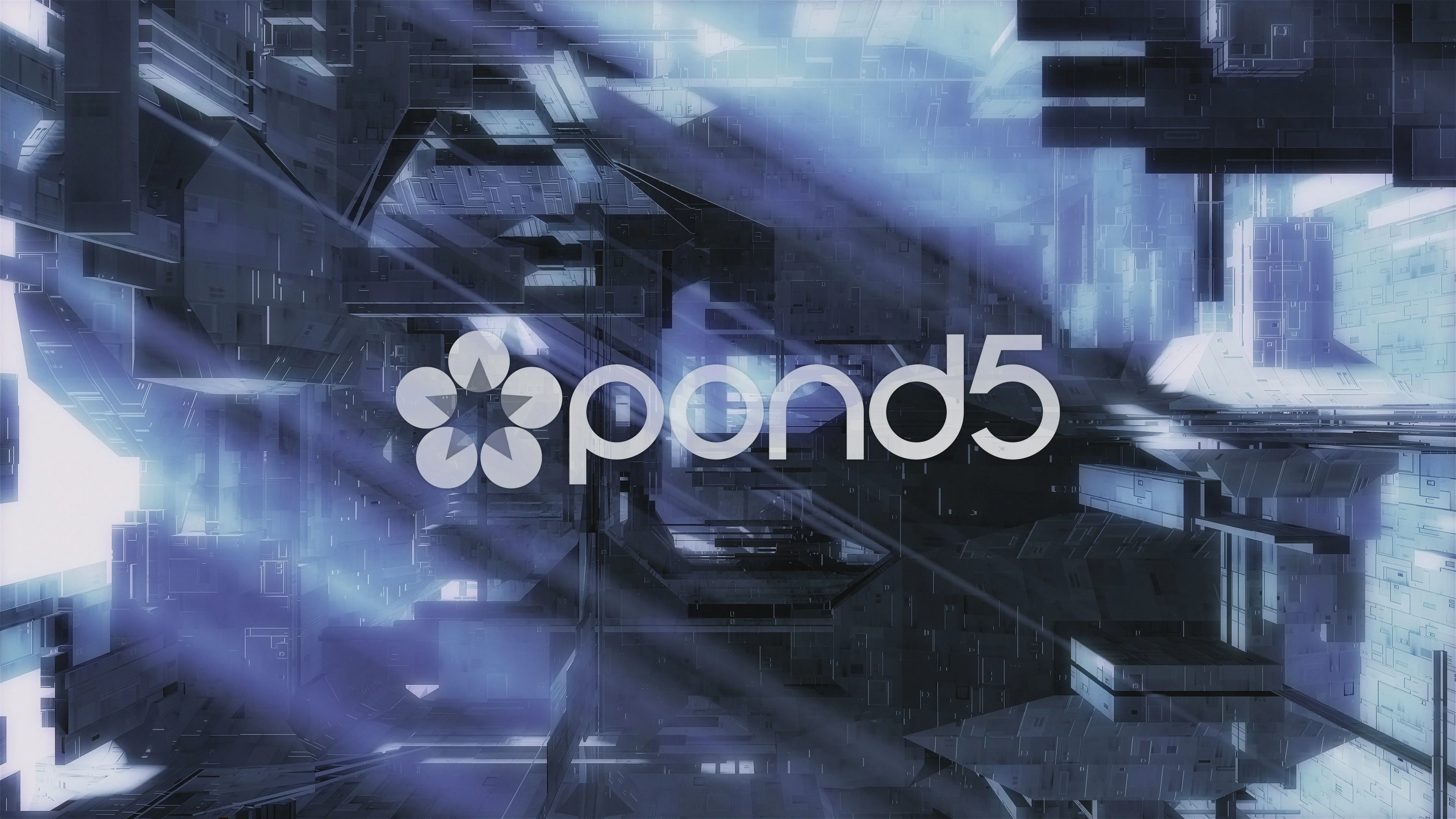 Futuristic Space Tunnel Stock Video Pond5