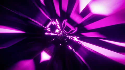 Futuristic Space Tunnel Stock Footage 199991115