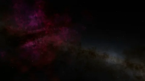 Futuristic Spaceship 3D Animation Traveling The Cosmos Stock Footage
