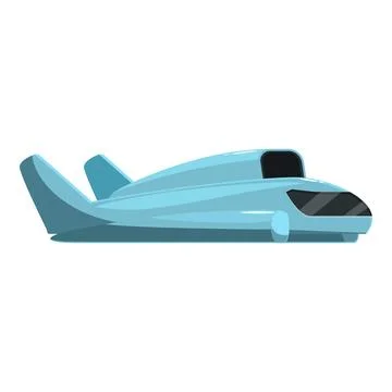 Futuristic spaceship flying in space, exploring the galaxy Stock Illustration