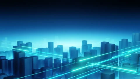 Futuristic speed line internet big data background. Stock Footage 233312669