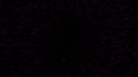 Futuristic Speed Lines Background - Moving Purple Streaks on Black Background Stock Footage 302834560