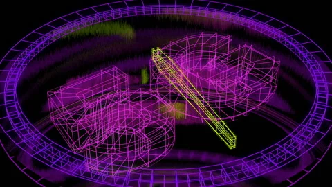 Futuristic speedometer with a data rate indicator using technology 5G. alpha Stock Footage 93290592
