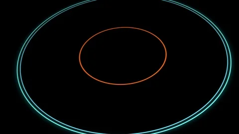 Futuristic speedometer with the pointer that pass from the old 1G to the new 5G Stock Footage 104669910