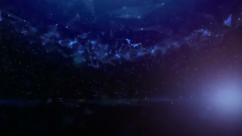 Futuristic sphere with flickering dots background Vídeos de archivo 148052220