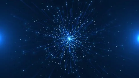 Futuristic sphere made points lines. Network connection structure. Big data Stock Footage 313753929