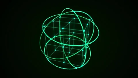 Futuristic spherical protection Stock Footage 282427290