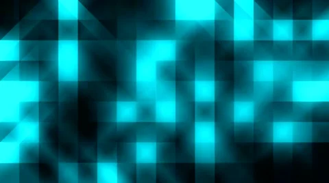 Futuristic Square Loop Stock Footage 45374063