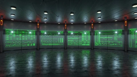 Futuristic stock exchange animation Stock Footage 87652525