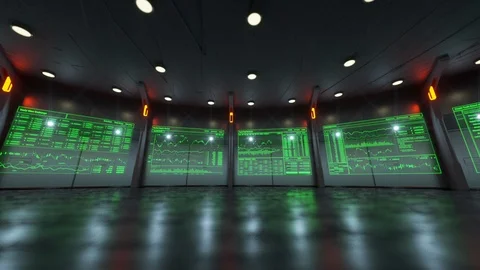 Futuristic stock exchange animation Stock Footage 87653193