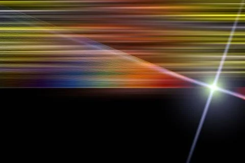 Futuristic stripe background design with lights Stock Illustration