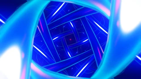 Futuristic strobe light show in a mesmerizing loop Stock Footage 249750578