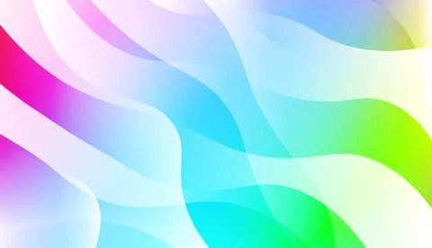 Futuristic Style With Wave Geometric Design, Shapes. For Elegant Pattern Cove Illustrazione stock