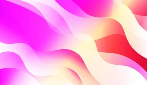 Futuristic Style With Wave Geometric Design, Shapes. For Elegant Pattern Cove Stock Illustration