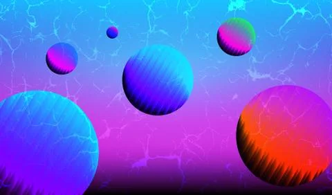 Futuristic Synthwave and Retrowave Background Stockillustratie