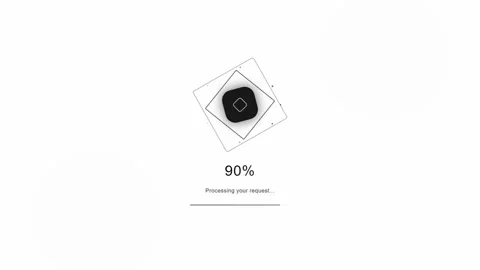 Futuristic System Loading UI Animation | Modern Tech Progress Bar. Stock Footage 321606655
