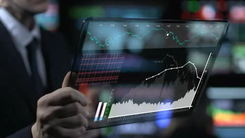 Futuristic Tablet Stock Footage 200141041