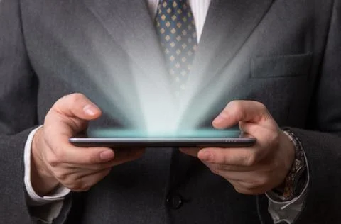 Futuristic tablet Stock Illustration