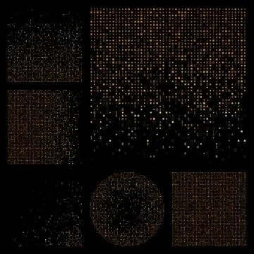 Futuristic tech background. Brown teal color theme backgrounds. Gradiented .. Stock Illustration