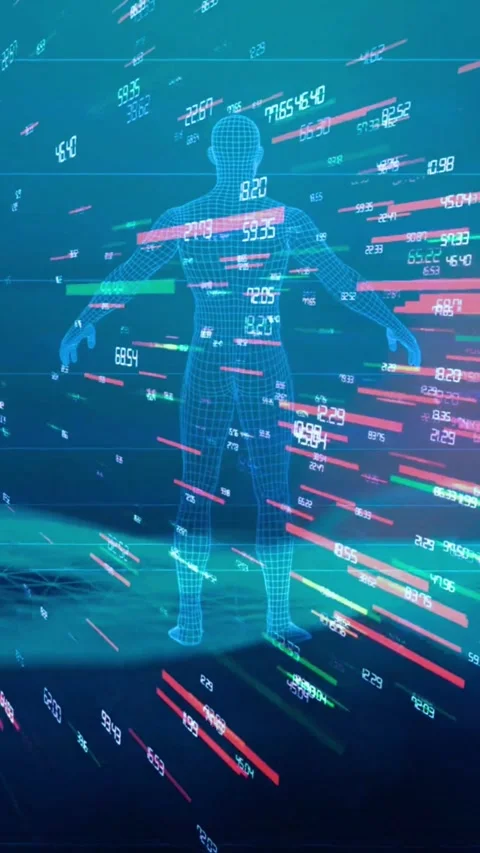 Futuristic tech background. Cryptocurrency Stock Footage 339903562