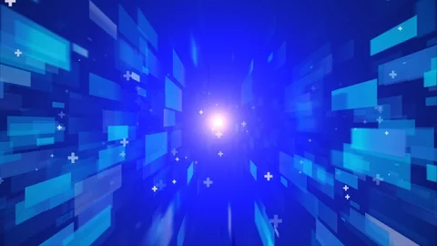 Futuristic tech background Stock Footage 98998507