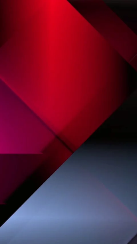 Futuristic tech background. Geometric shapes Stock Footage 339903865