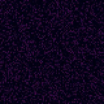 Futuristic tech background. Magenta sparse hexademical background. Big size.. Stock Illustration