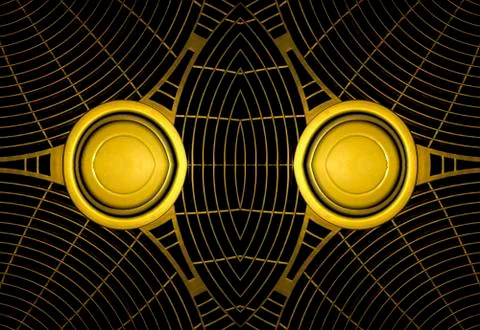 Futuristic Tech Background Pattern 스톡 일러스트