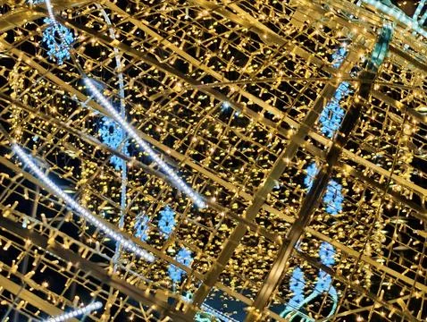 Futuristic Tech Landscape, Hightech Circuit Board Showcasing Vibrant Blue Parts Stock Photos