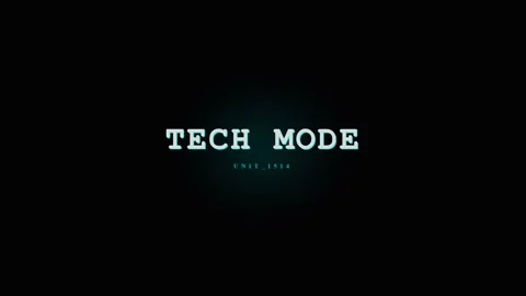 Futuristic Tech Mode Glitch Effect Title Screen with Digital Distortion Stock Footage 331568357